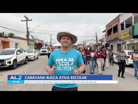 Busca ativa procura alunos fora da escola em Limoeiro de Anadia - 03/06/2026