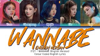 Download lagu ITZY - WANNABE (English Version) | Color Coded English Lyrics mp3