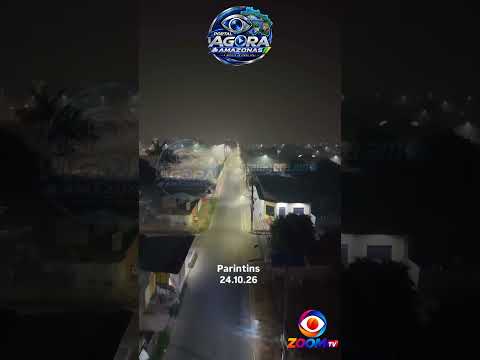 Parintins amanhece sobre forte neblina de fumaça no Amazonas #manausmazonas #jornalismo