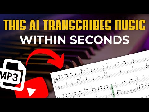 This AI turns Music into Notes within Seconds!