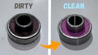 How to clean your longboard or skateboard bearings THE EASIEST WAY