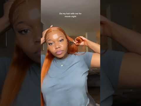 Siyun Show Hair Ginger Orange Color Body Wave Human Hair Wigs For Black Women❤️‍🔥