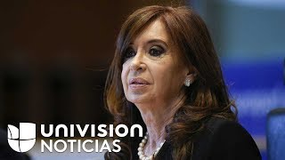 Acusan a Cristina Fernández de "traición a la patria" por presunto pacto con Irán