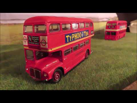 HACHETTE ROUTEMASTER BUS BUILD COMPLETED SEPTEMBER 2020