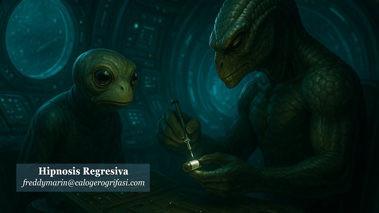 891-ES Sandra, reptiliano explica como fabrica implantes - Freddy Marin Hipnosis Regresiva