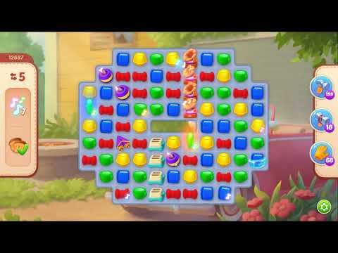 Homescapes Level 12687 - NO BOOSTERS 🏠 | SKILLGAMING ✔️