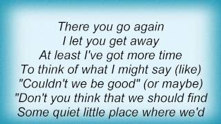 Keri Noble - Talk To Me Lyrics