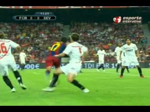 Messi Show - Fc Barcelona vs Sevilla 4-0 Final Supercup All Goals & Highlights 21/08/2010