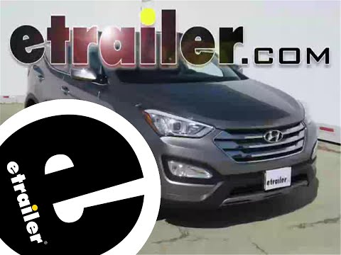 etrailer | DIY Install: Curt Trailer Hitch Receiver on your 2014 Hyundai Santa Fe