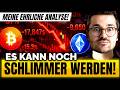 Urgent CRASH Update Bitcoin Will Fall To HERE My Honest PREDICTION