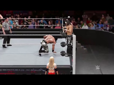 WWE EMPIRE MONDAY NIGHT RAW THE YOUNG BUCKS VS THE GUERILLAS OF DESTINY