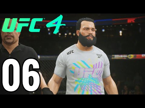 UFC 4 Heavyweight Career Mode Walkthrough Part 6 - AMAZING PERFORMANCES!