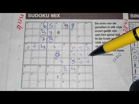 😇 Liberation day with a triple!  (#2743) Killer Sudoku puzzle. 05-05-2021 part 3 of 3