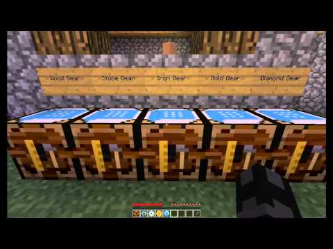 Minecraft Buildcraft Tutorials: How to craft Gears - Dormphood