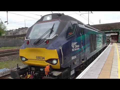 68034 4z45 Motherwell TMD - Daventry Empty Flats, 9th May 2019