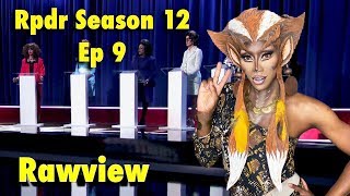 NINA'S RPDR SEASON 12 EPISODE 9 RAWVIEW