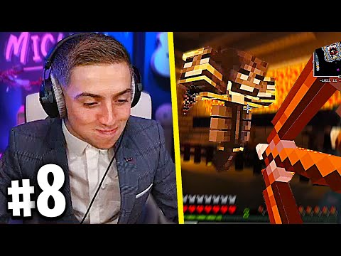 WE FACE THE WITHER BOSS TO SAVE LÉA!  (Minecraft adventure with Inoxtag #8)