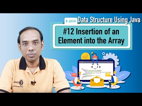 Insertion Of An Element Into The Array Array In Data Structure Data Structure Using Java