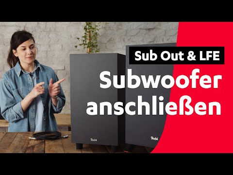 Subwoofer richtig anschließen und einstellen | Teufel Tutorials