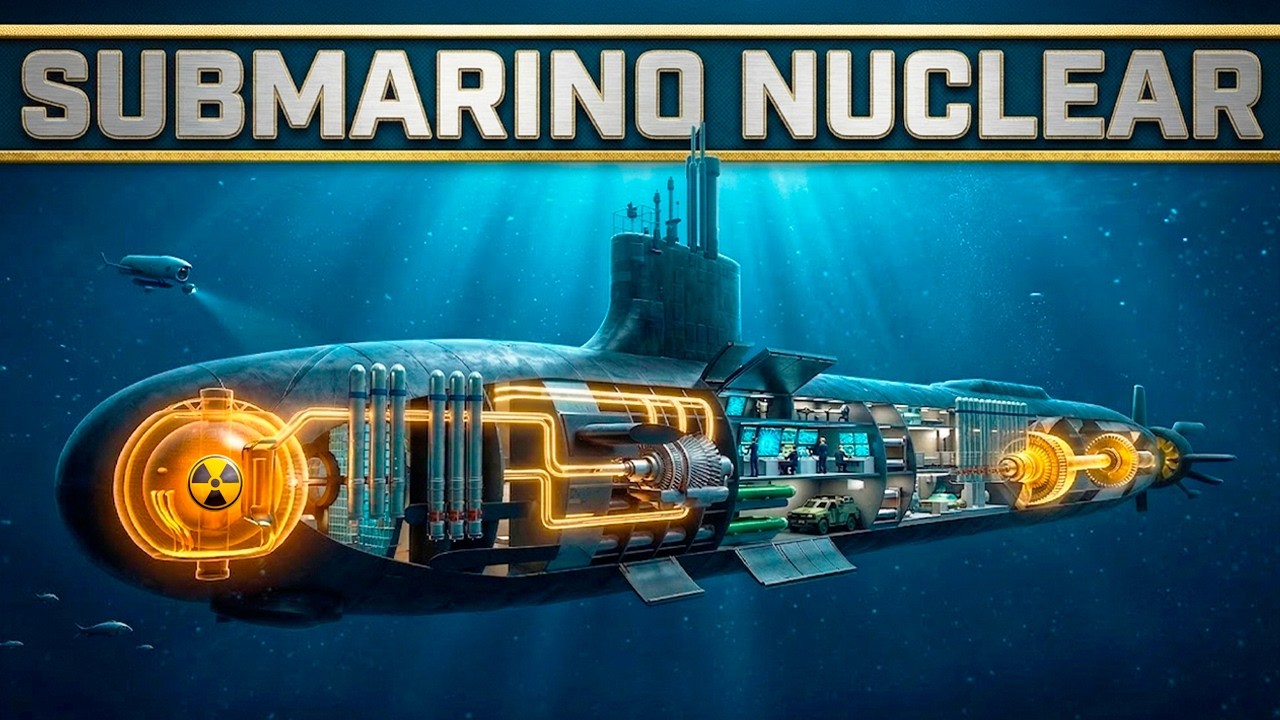 ⚓ ¿CÓMO FUNCIONA un SUBMARINO NUCLEAR? (Clase Virginia)☢️