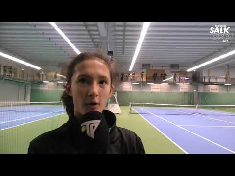 Segerintervju med Lea Nilsson 🏆 - Salk Open 2023