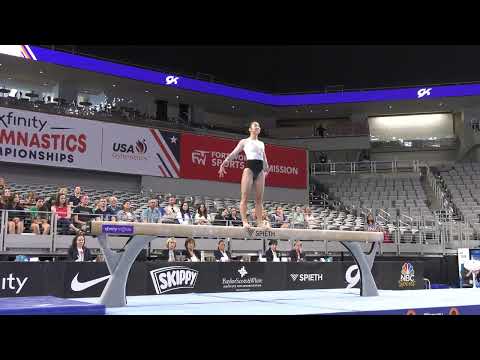 Chloe Cho -  Balance Beam  - 2024 Xfinity U.S. Championships  - Women Session 1 Day 1