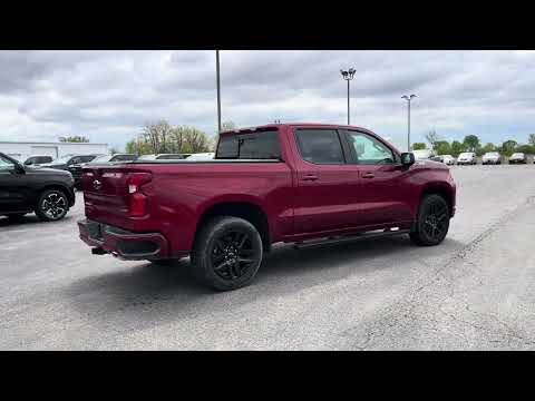 2026 Chevrolet Silverado 1500 Crew Cab Short Box 4-Wheel Drive RST in Red for sale at Lally Chevrolet Ltd. in Tilbury, ON