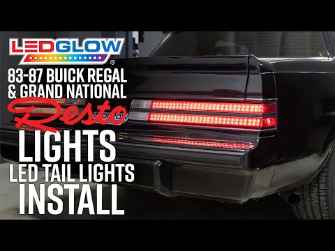 LEDGlow RestoLights | How to Install 1983-1987 Buick Regal and Grand National LED Tail Lights