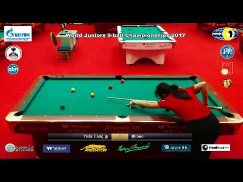 Yixia Jiang Michelle v Seo Seoa World Juniors 9-ball Championship 2017