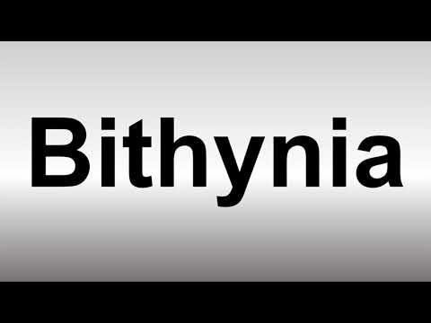 How to Pronounce Bithynia