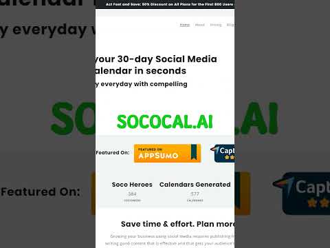 AI Tools - Sococal.ai #shorts