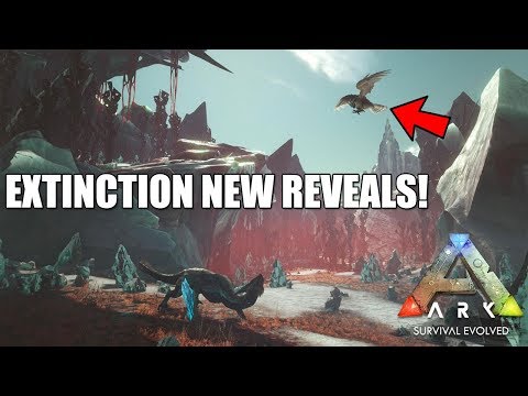ARK EXTINCTION DLC HUGE NEW REVEAL! - NEW DINOS! FIRST LOOK😱