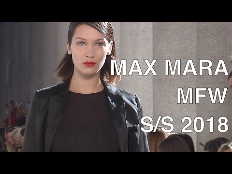 MAX MARA | SPRING SUMMER 2018 | FASHION SHOW HD