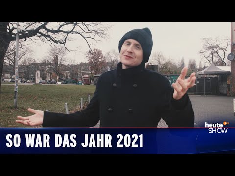 Und wir dachten, nach 2020 kann es eigentlich nur besser werden | heute-show