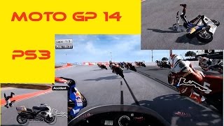 MotoGP 14 on PS3. Played for laughs, with commentary.