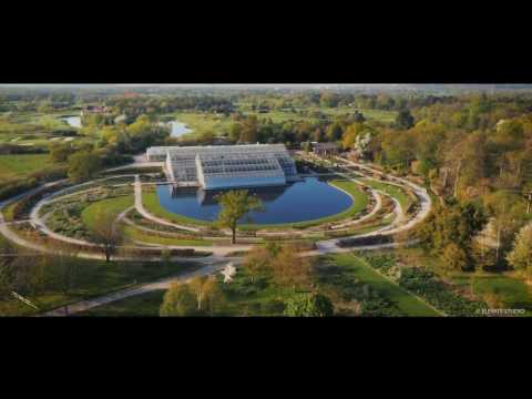 RHS Garden Wisley from the sky