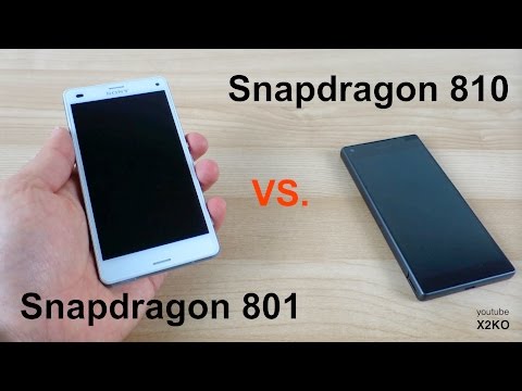 Snapdragon 810 vs 801 Benchmarks - (Sony Z5 compact vs Z3 compact)