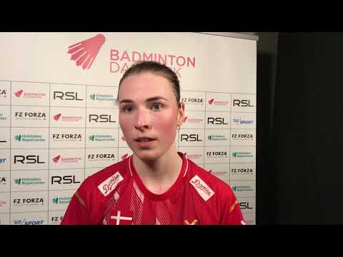 Line Kjærsfeldt vinder over Michelle Skødstrup og er i finalen ved FZ FORZA/RSL DM 2019