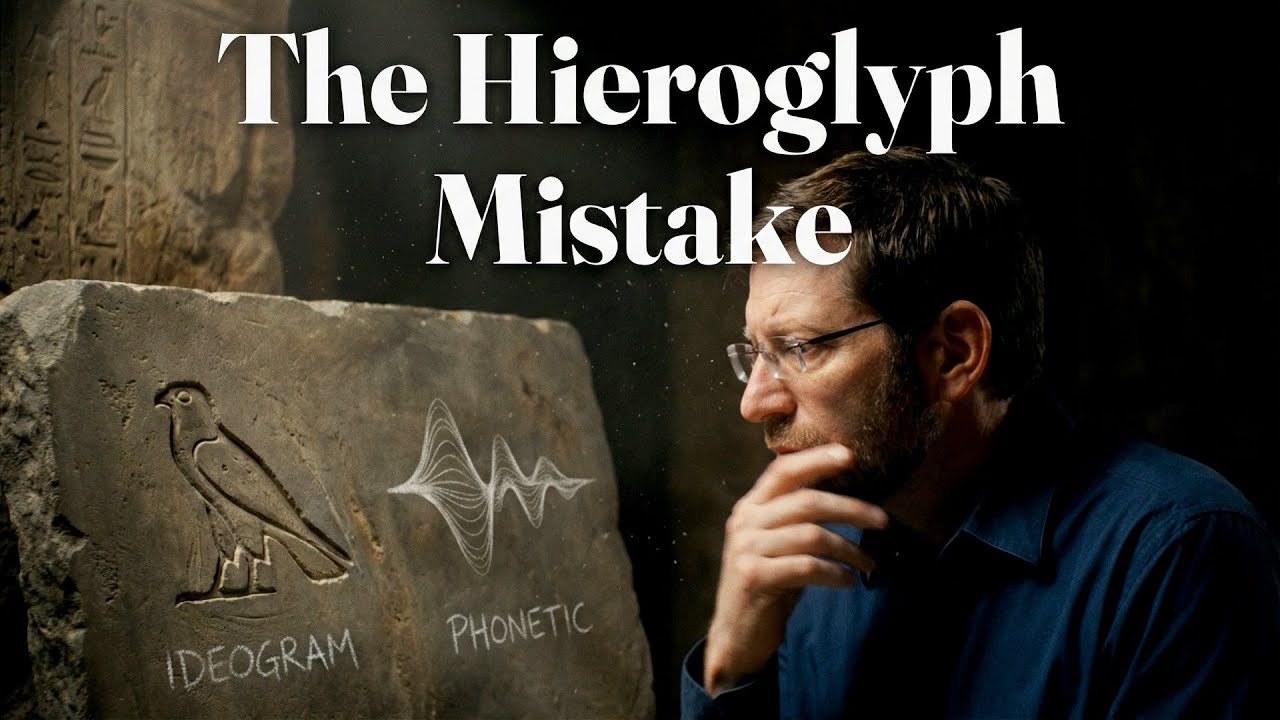 Quantum Mechanics and the Egyptian Hieroglyph Mistake