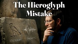Quantum Mechanics and the Egyptian Hieroglyph Mistake