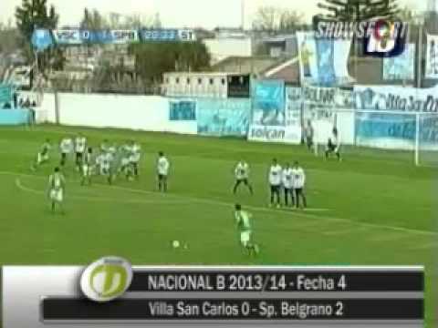 Villa San Carlos 0 Sportivo Belgrano (San Francisco) 2_4 Fecha B Nacional