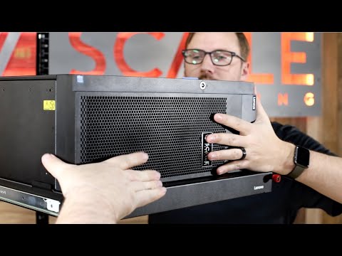 Scale Computing's HE500 Series Towers - Rack & Rail Installation