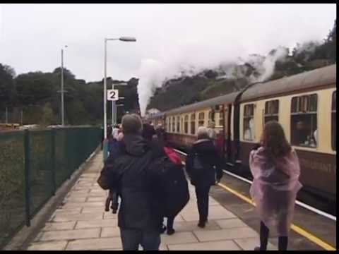 The Flying Scotsman 22/09/18 at Bangor Train Station