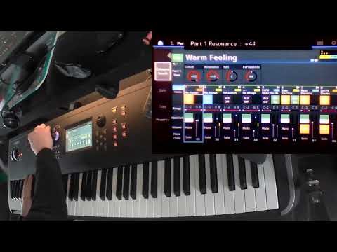 Yamaha MODX Motif Xf performances modify