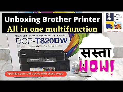 Brother DCP-T820DW Ink Tank Multifunction Printer