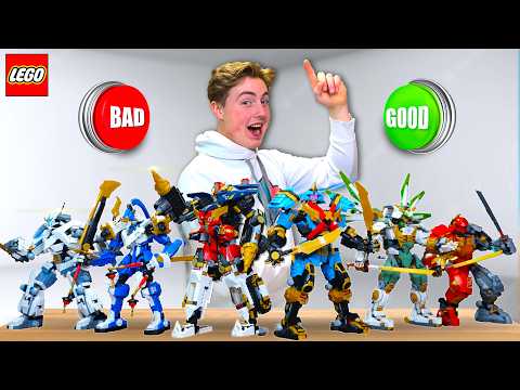 I RANKED LEGO NINJAGO Mechs…