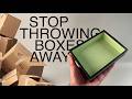 Make A Strong Elegant Box From Scrap Cardboard Step By Step Tutorial