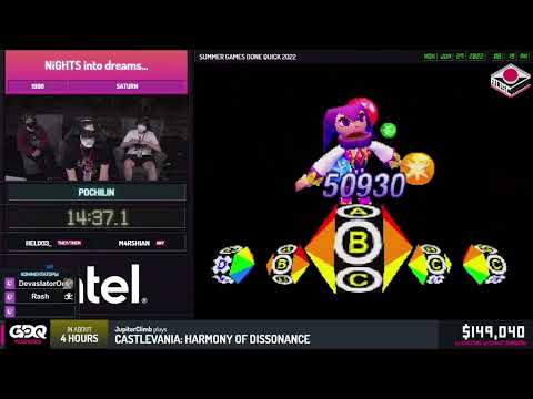 NiGHTS into dreams... от pochilin за 23:10 #SGDQ2022 [RU]