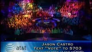 Jason Castro  Somewhere Over The Rainbow American Idol Top 8.wmv
