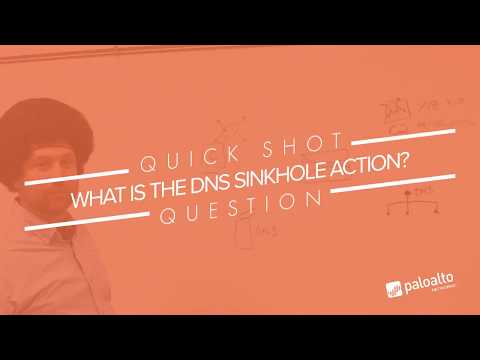 What is DNS sinkhole? Learning Happy Hour Quick Shot
